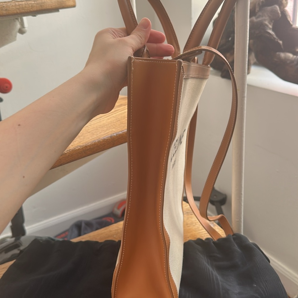Celine Cabas vertical  canvas bag - Picture 5 of 6